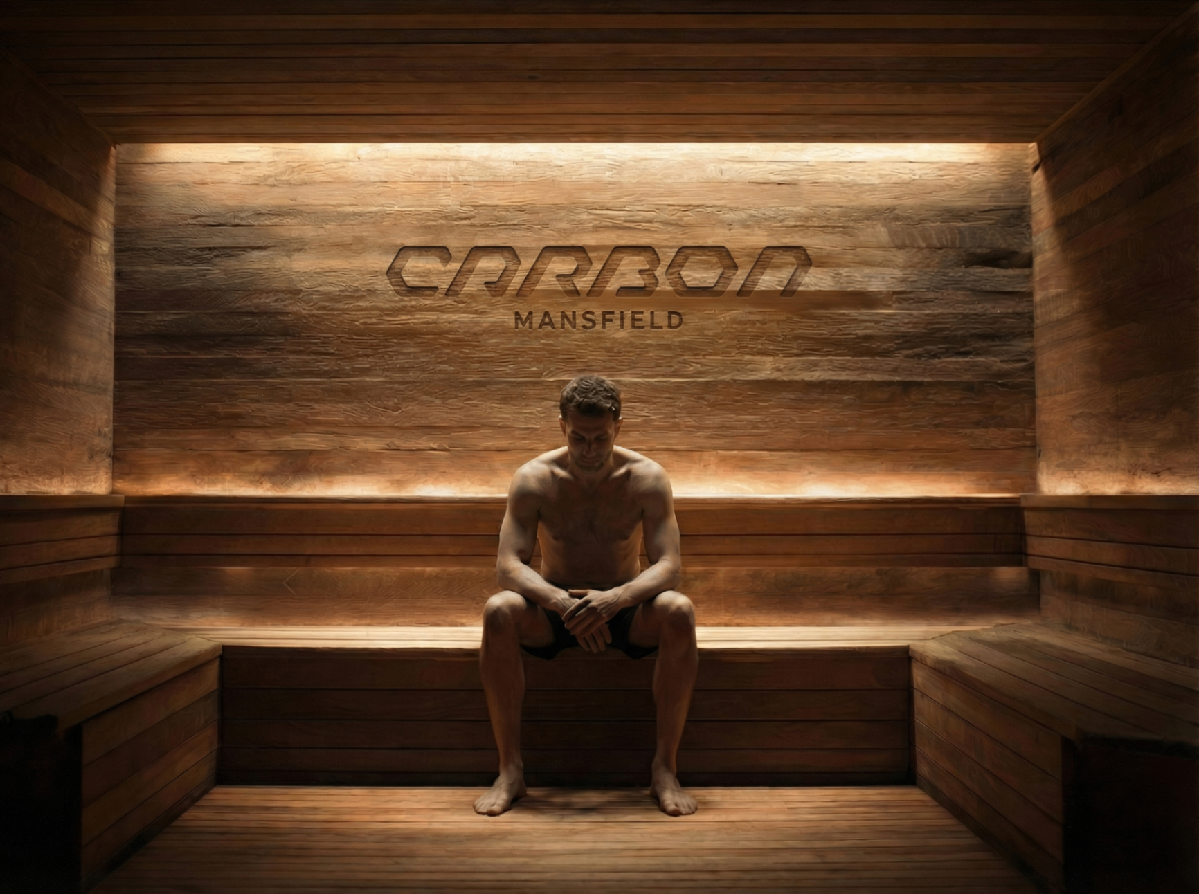 Contrast therapy pools inside a Carbon recovery suite